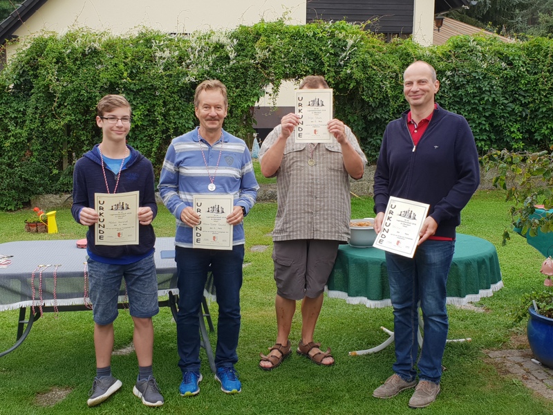 Ullersdorf 2018 Podium bei den Erwachsenen